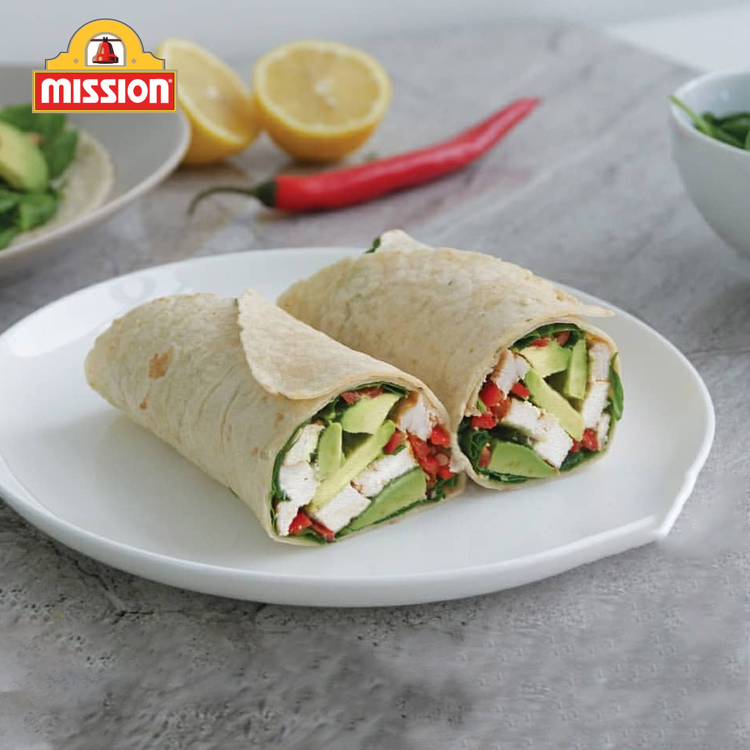 Роллы с зеленью и авокадо